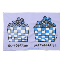 Funny Blueberries Cartoon Art Blueberry Küche