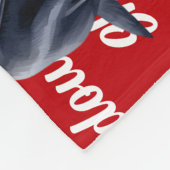 Funny Bluenose Pitbull Dog Muster Weihnachten Fleecedecke (Ecke)