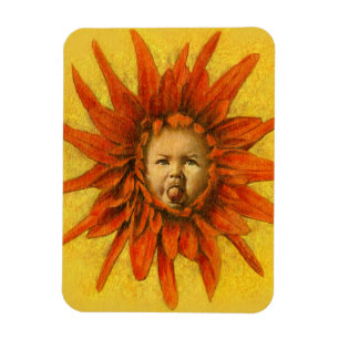 Funny Blume Baby Flexible Magnet