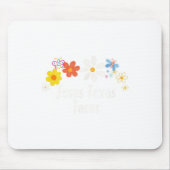 Funny Blume Graphic Jesus Texas Tacos Sprichwort F Mousepad (Vorne)