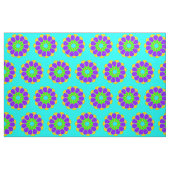 Funny Blume Power Bloom II + Ihr Backgr. Idee Stoff (Fat Quarter (45,7 x 55,9 cm))