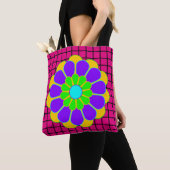 Funny Blume Power Bloom II + Ihr Backgr. Idee Tasche (Von Nahem)