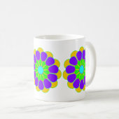 Funny Blume Power Bloom II Kaffeetasse (VorderseiteRechts)