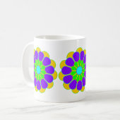 Funny Blume Power Bloom II Kaffeetasse (Vorderseite Links)