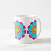 Funny Blume Power Bloom III Kaffeetasse (VorderseiteRechts)