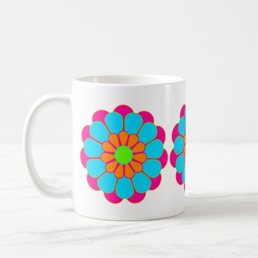 Funny Blume Power Bloom III Kaffeetasse (Links)