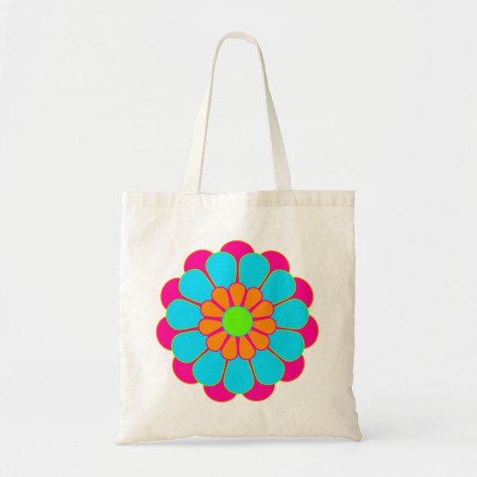 Funny Blume Power Bloom III Tragetasche (Vorne)
