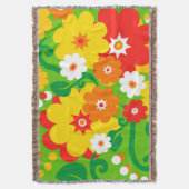 Funny Blume Power Wallpaper Decke (Vorderseite Vertikal)