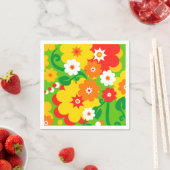 Funny Blume Power Wallpaper + Ihre Ideen Serviette (Beispiel)