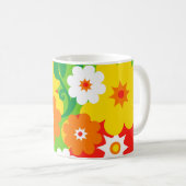 Funny Blume Power Wallpaper Kaffeetasse (VorderseiteRechts)