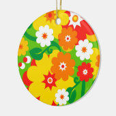 Funny Blume Power Wallpaper Keramikornament (Links)