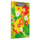 Funny Blume Power Wallpaper Klemmbrett (Rechts)