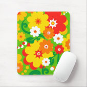 Funny Blume Power Wallpaper Mousepad (Mit Mouse)