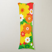 Funny Blume Power Wallpaper Seitenschläferkissen (Vorderseite Vertikal)