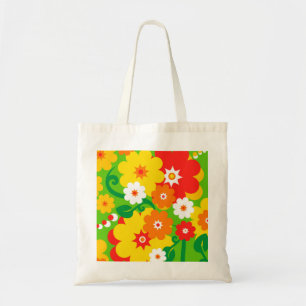 Funny Blume Power Wallpaper Tragetasche