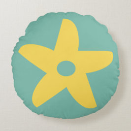 Funny Blume Throw Kissen