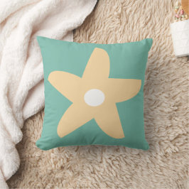 Funny Blume Throw Kissen