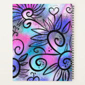 Funny Blumenart Planer (Rückseite)