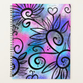 Funny Blumenart Planer (Vorderseite)
