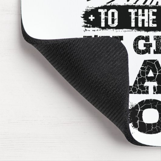 Funny BMX Motocross MTB wieder auf Mousepad (Ecke)