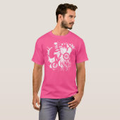 Funny Bmx Riding Bicycle Rider T-Shirt (Vorne ganz)