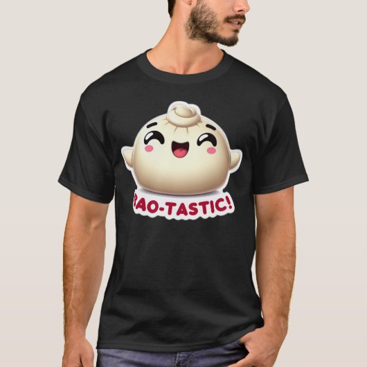 Funny Boa-tas-tic Dim sum T-Shirt (Vorderseite)