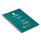 Funny Boardgame Score Behaltend Notizblock (Rechte Seite)