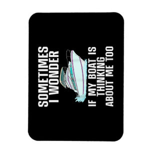Funny Boat Art for Men Bootsport Bootsport Bo Magnet