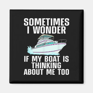Funny Boat Art for Men Bootsport Bootsport Bo Magnet