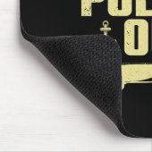 Funny Boat Design for Men Women Bootloipe Mousepad (Ecke)