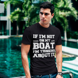 Funny Boat Spaß für Bootsbesitzer T-Shirt