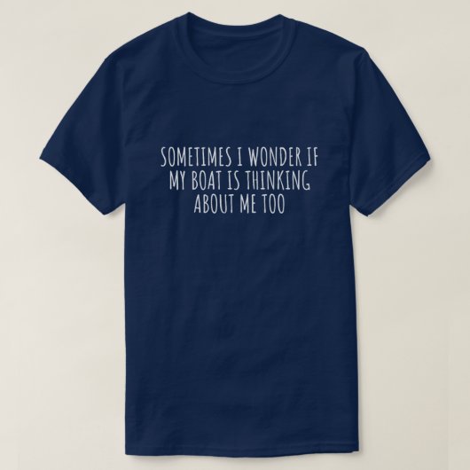 Funny Boat T-Shirt (Design vorne)