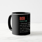 Funny Bob Definition Tasse (Vorderseite Links)