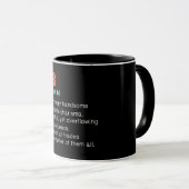 Funny Bob Definition Tasse (VorderseiteRechts)