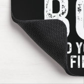 Funny Bob If At First You Don't Succeed Father's D Mousepad (Ecke)