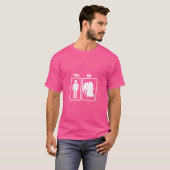Funny Bobsled Geschenk Bobsport Wintersport T-Shirt (Vorne ganz)