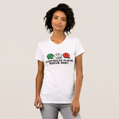 Funny Bocce Ball T-Shirt (Vorne ganz)