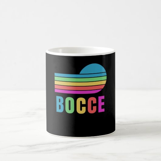 Funny Bocce Balls Player Boules Team Kaffeetasse (Mittel)