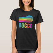 Funny Bocce Balls Player Boules Team T-Shirt (Vorderseite)