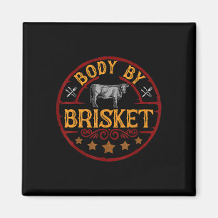 Funny Body by Brisket Barbeque Grillen Grillen Fle Magnet
