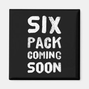 Funny Bodybuilding Gym Training 6 Pack kommt bald Magnet