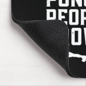 Funny Bodybuilding Gym Zitat Mousepad (Ecke)