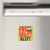 Funny Bodybuilding Magnet (In Situ (Geschirrspüler))