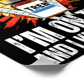 Funny Bodybuilding Quotes Poster (Ecke)