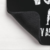 Funny Bodybuilding Shirts. Perfekte Trainingsstell Mousepad (Ecke)