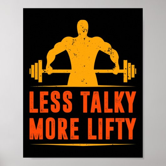 Funny Bodybuilding Shirts Poster (Vorne)