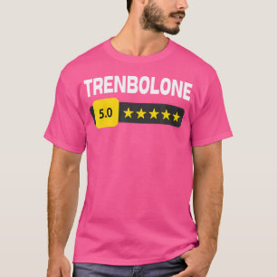 Funny Bodybuilding Trenbolone Tren Trenbo und Ster T-Shirt