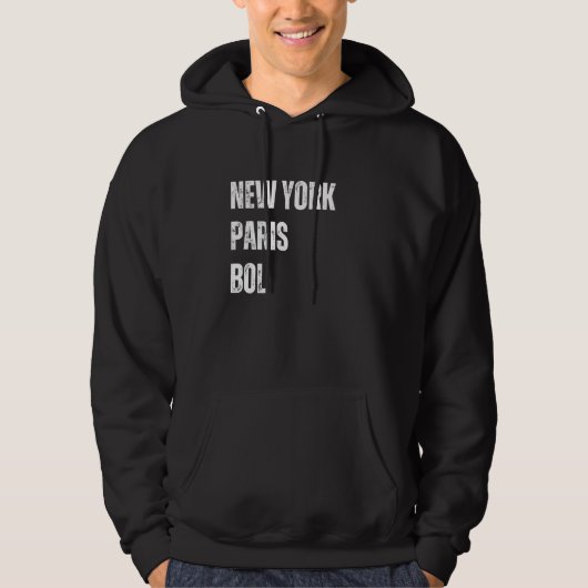 Funny Bol Kroatien Hoodie (Vorderseite)