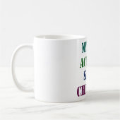 Funny Bold Statement T - Shirt Design - My Fist Ac Kaffeetasse (Links)