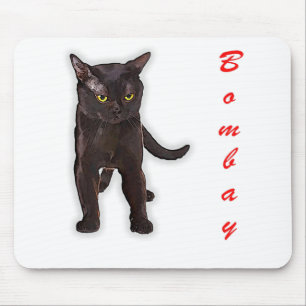 Funny Bombay Katze Japan Geschenk für Vater Mama B Mousepad
